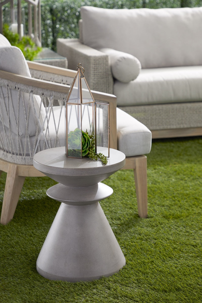 Pawn Accent Table | Slate Gray