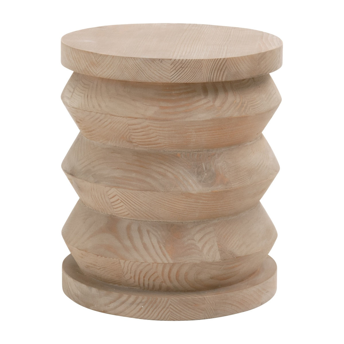 Pier Accent Table | Smoke Gray Pine