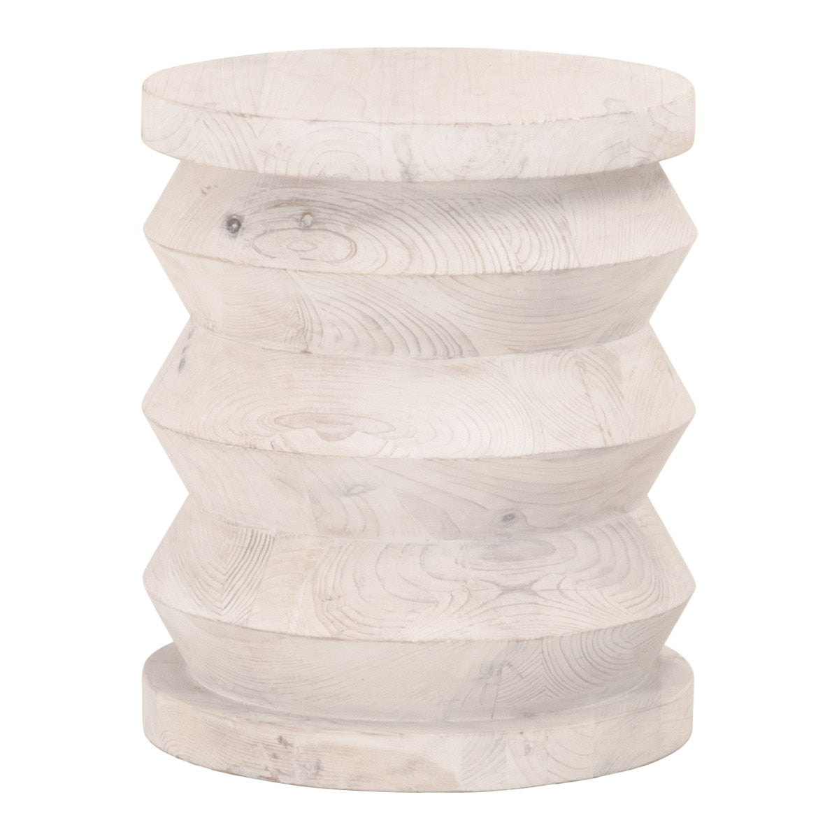 Pier Accent Table | White Wash Pine