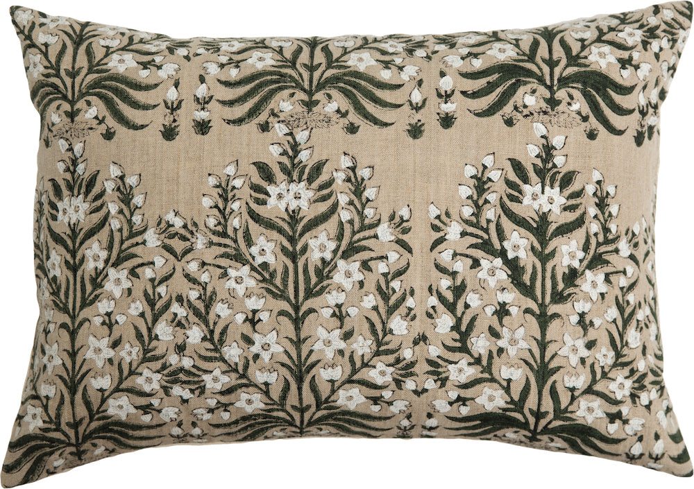 Fleur Olive Pillow