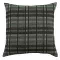 Plaid Graphite Pillow