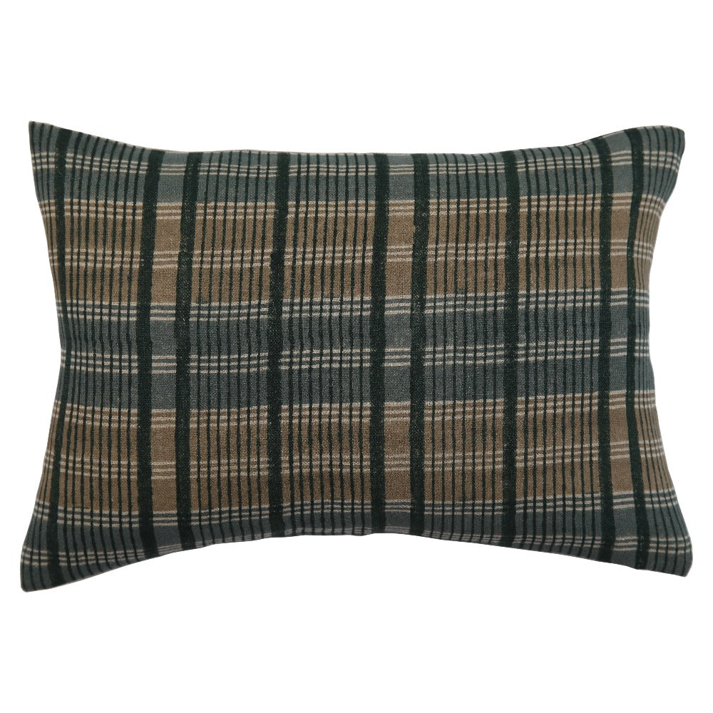 Plaid Sand Pillow