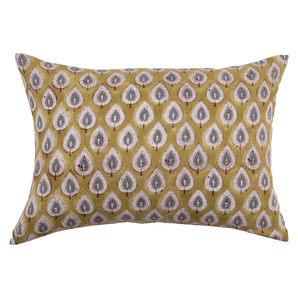 Polki Stone on White Pillow
