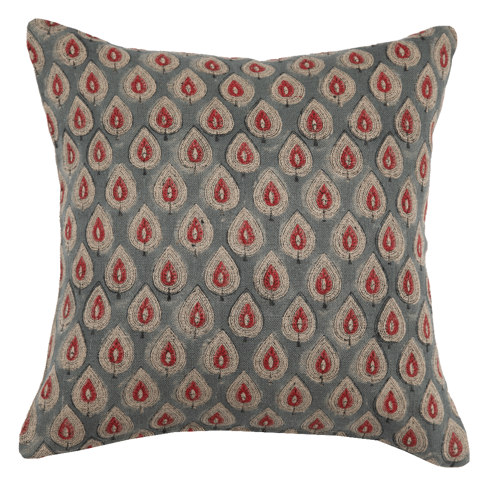 Polki Teal Pillow
