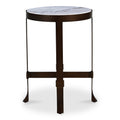 Holli Side Table White Marble