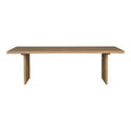 Koshi Dining Table Sandblasted Amber Oak