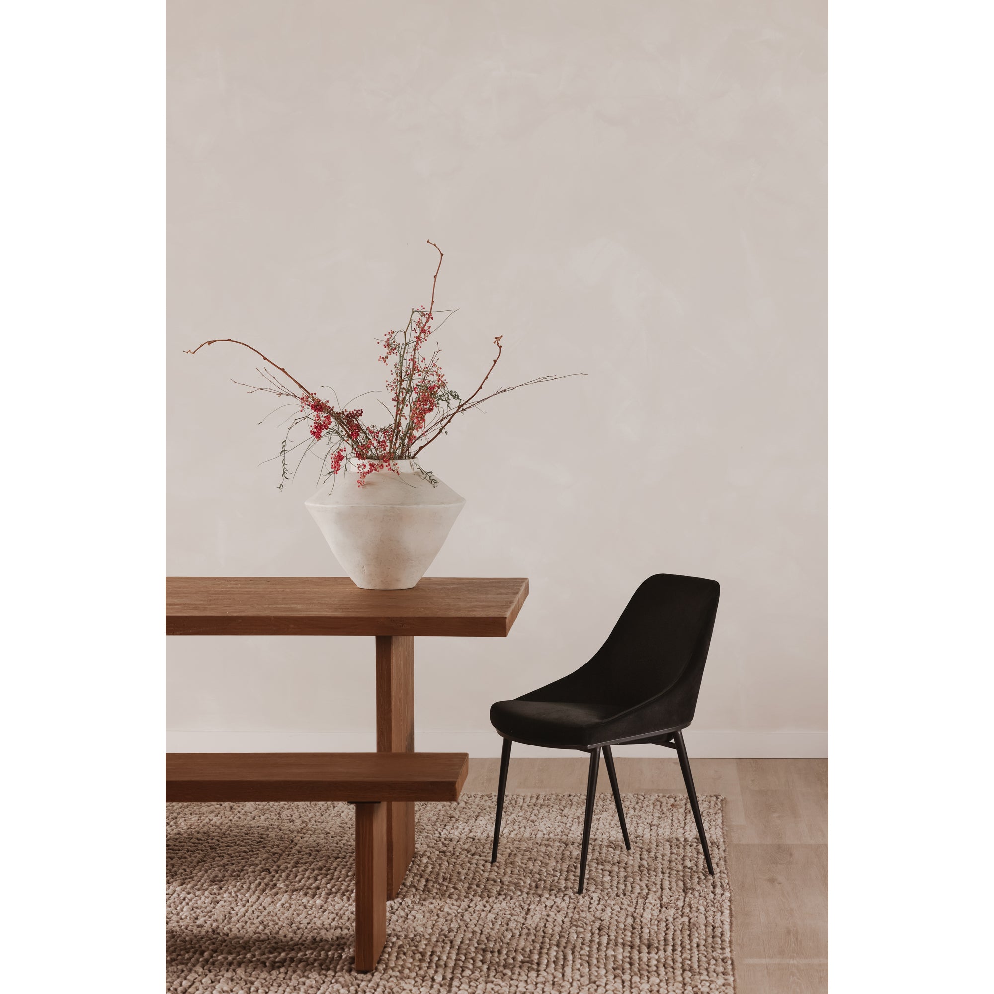 Koshi Bench Sandblasted Amber Oak