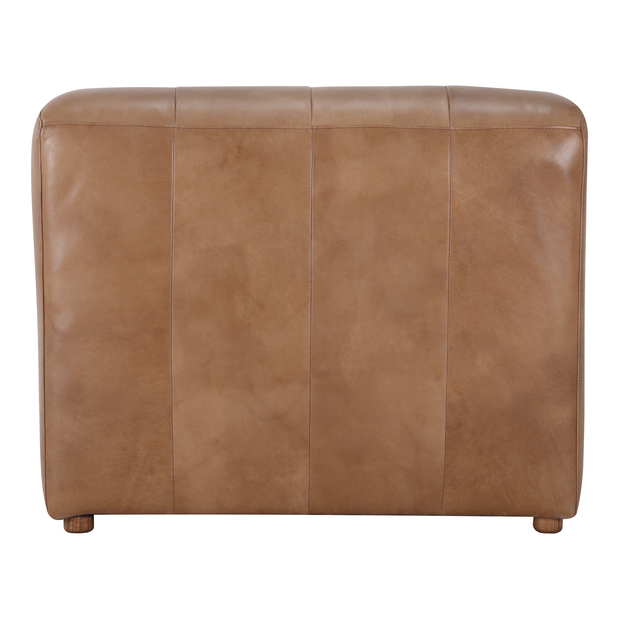 Ramsay Leather Slipper Chair Tan