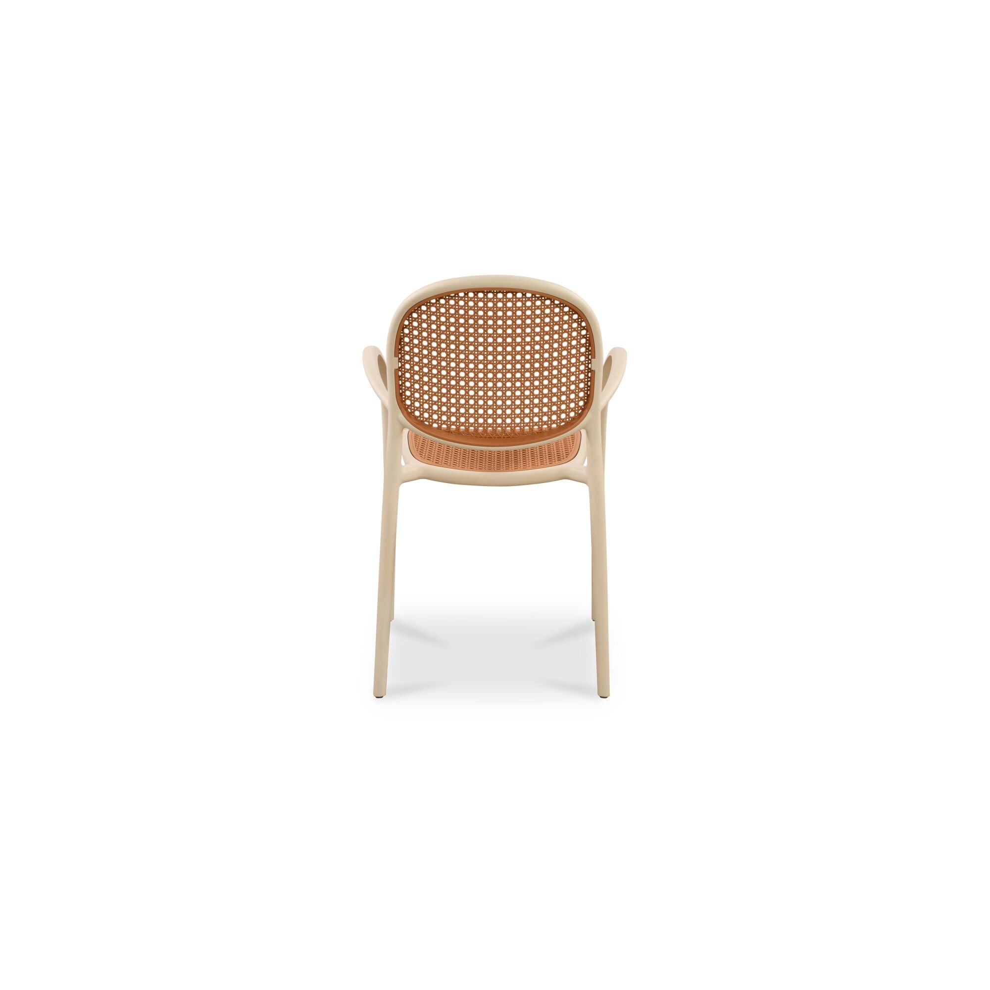 Soren Outdoor Dining Chair White-Set of Two