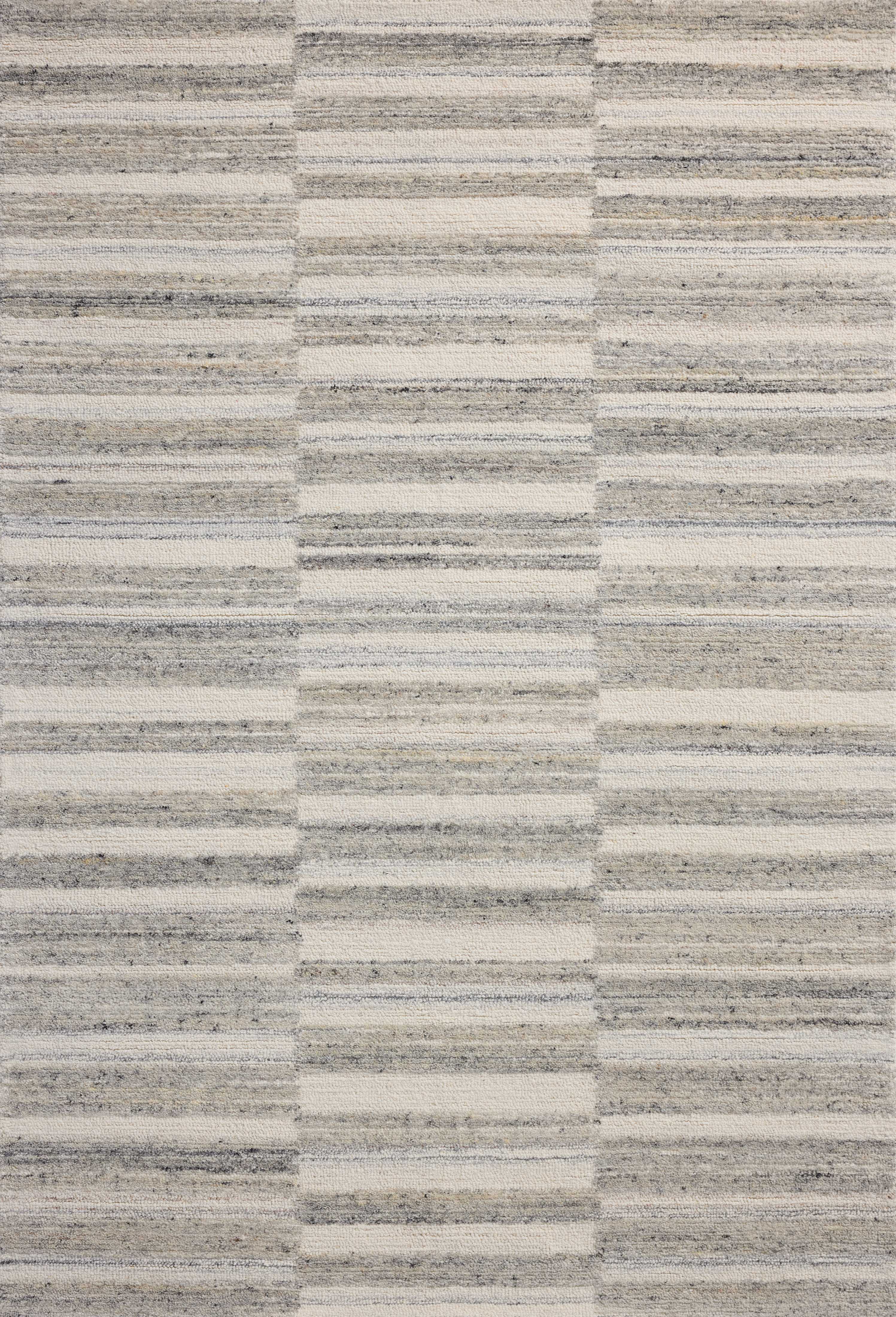 Magnolia Home by Joanna Gaines x Loloi | Rae Collection | Stone / Ivory | RAE-02