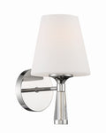 Ramsey 6'' Polished Nickel Sconce