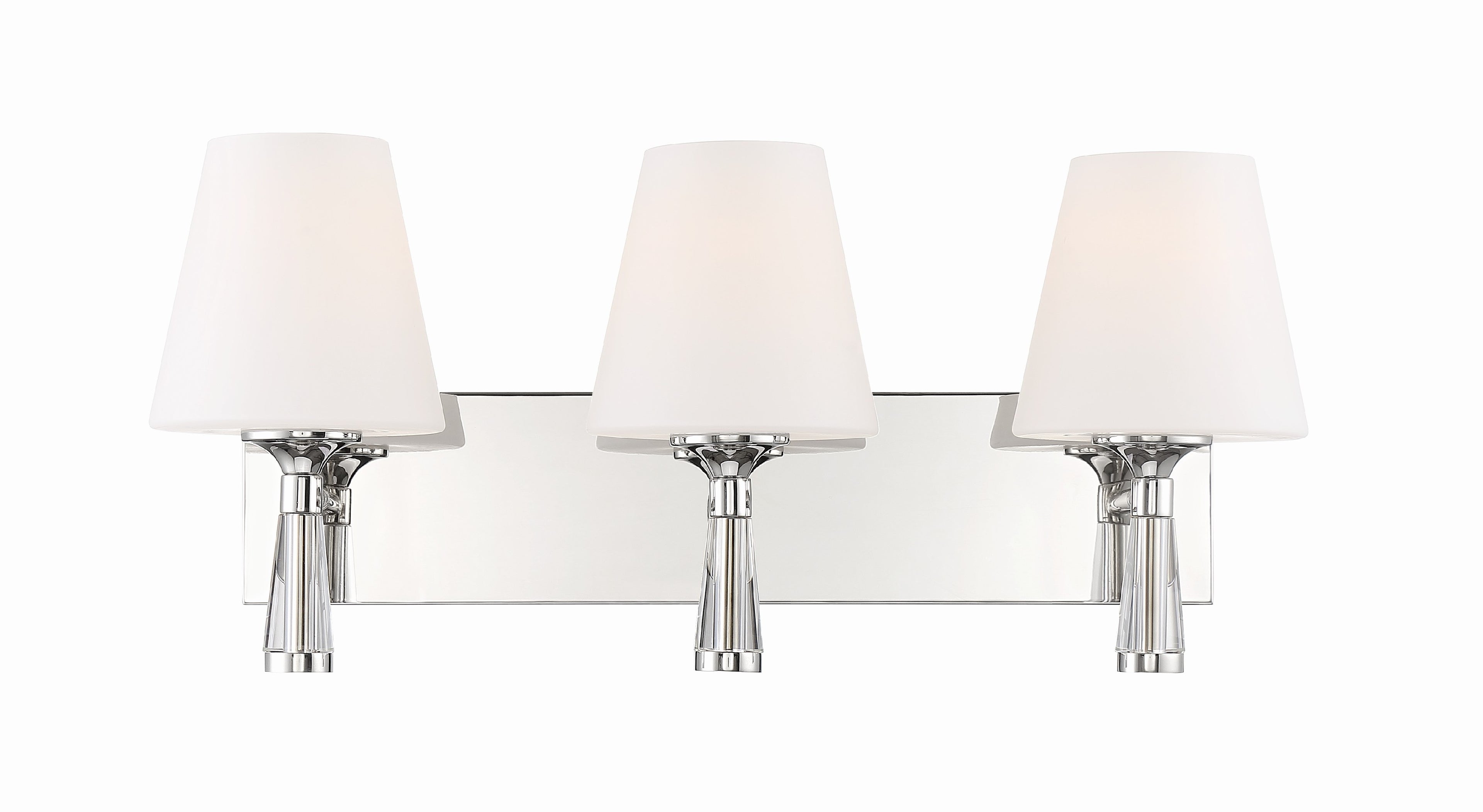 Ramsey 23.25'' Polished Nickel Bathroom Vanity