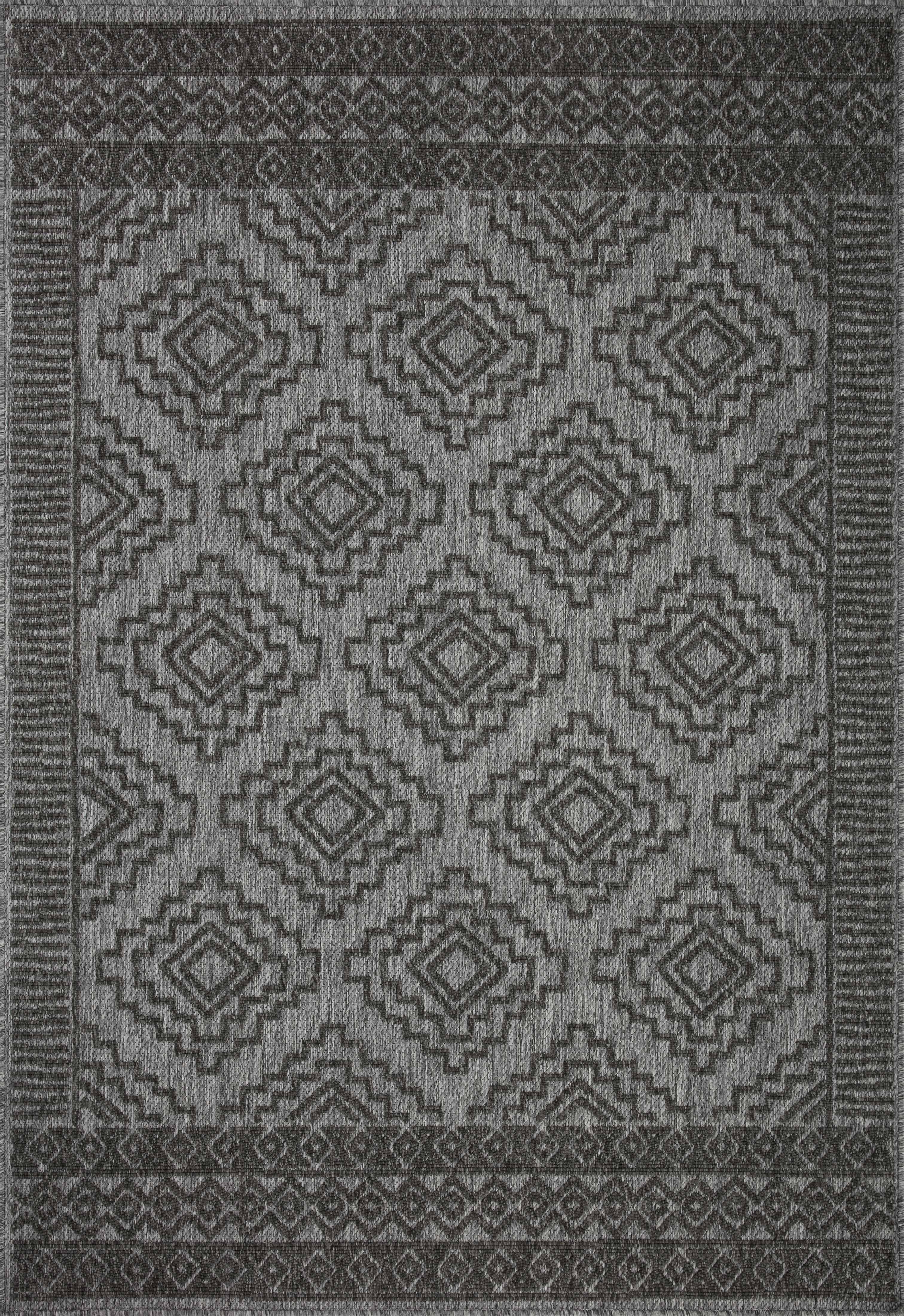 Loloi II | Rainier Collection | Grey / Charcoal | RAI-06