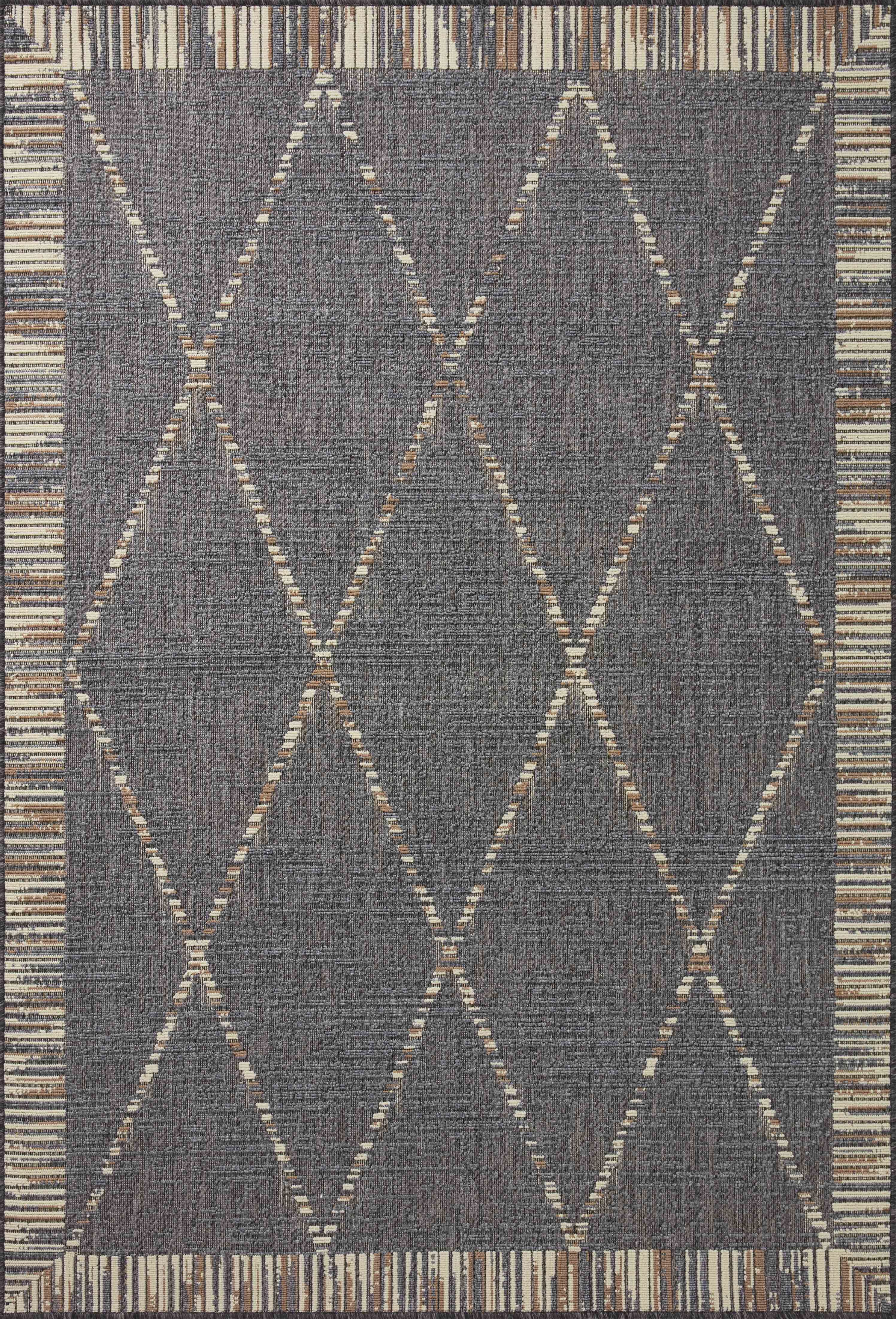 Loloi II | Rainier Collection | Slate / Multi | RAI-09