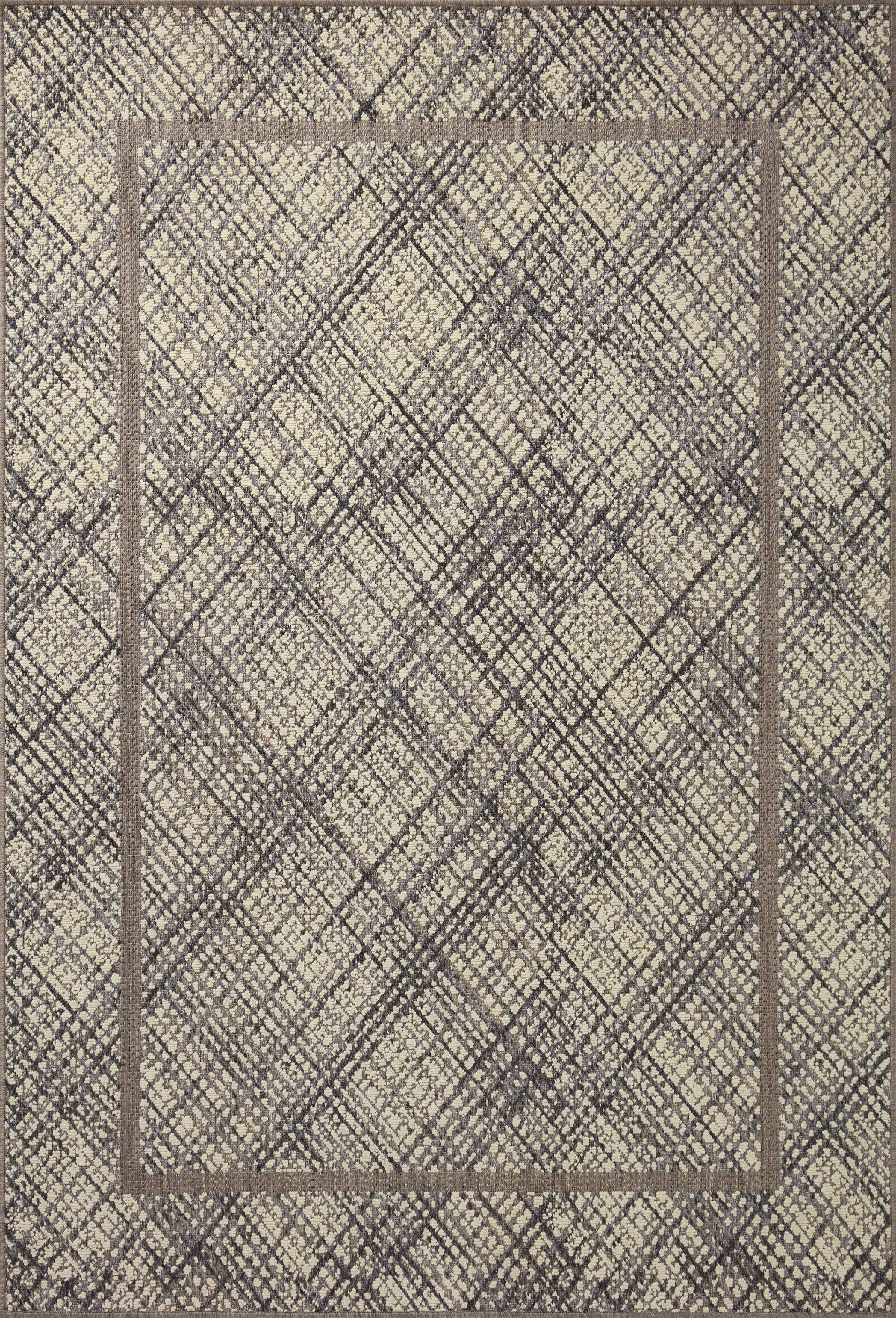 Loloi II | Rainier Collection | Ivory / Charcoal | RAI-10