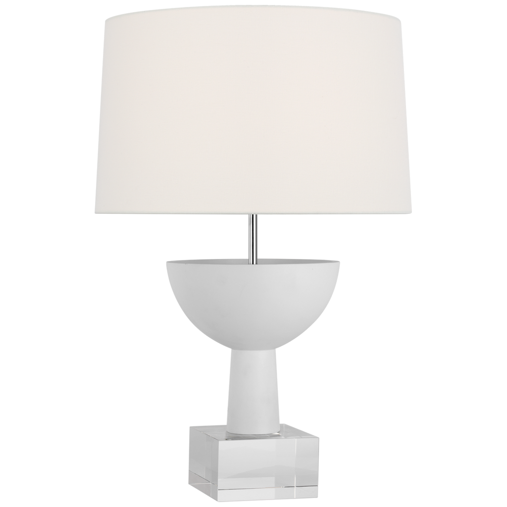 Eadan 26" Table Lamp | Plaster White | Linen Shade