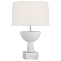 Eadan 26" Table Lamp | Plaster White | Linen Shade