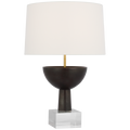 Eadan 26" Table Lamp | Warm Iron | Linen Shade