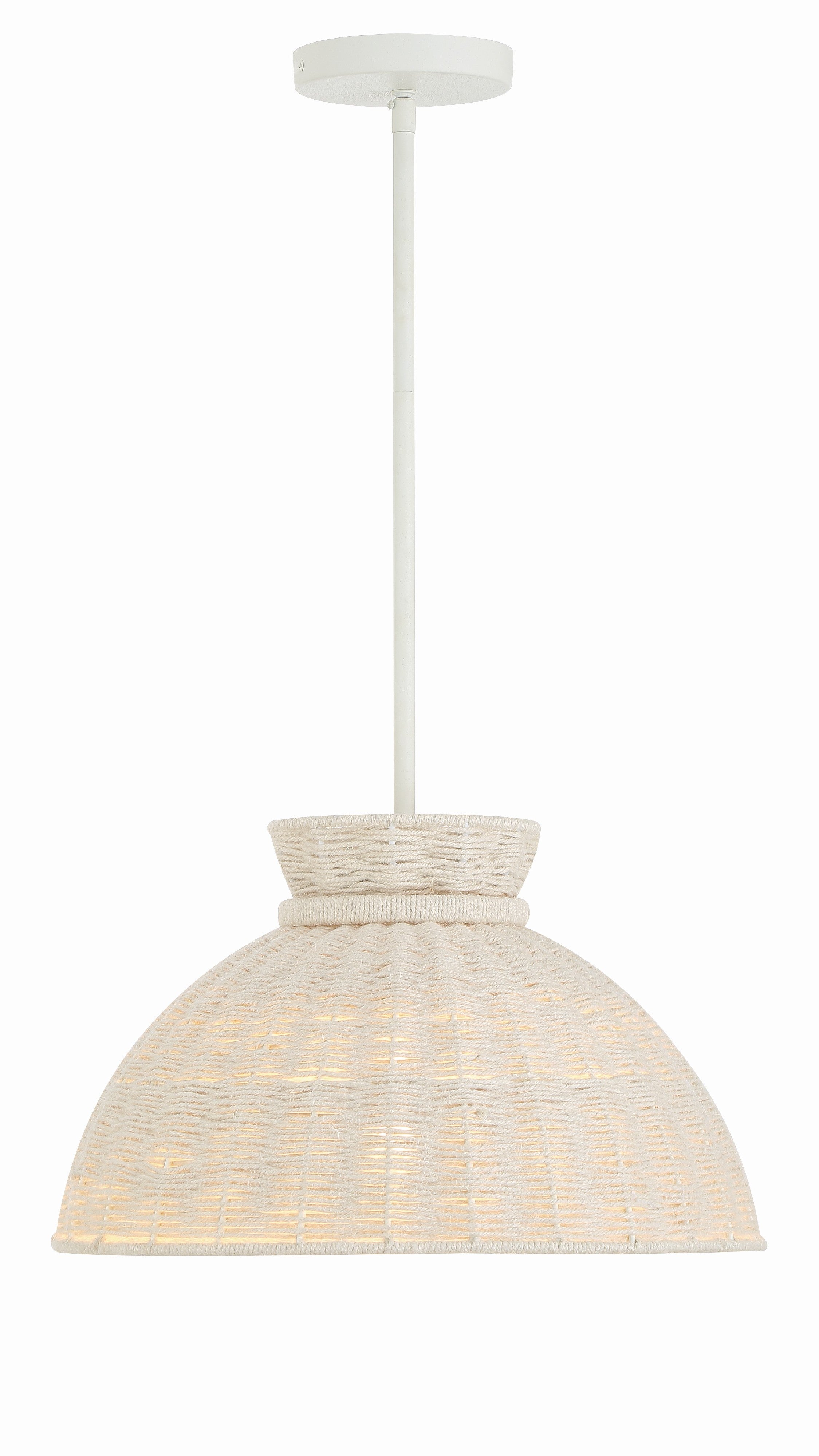 Reese 16'' Matte White Pendant