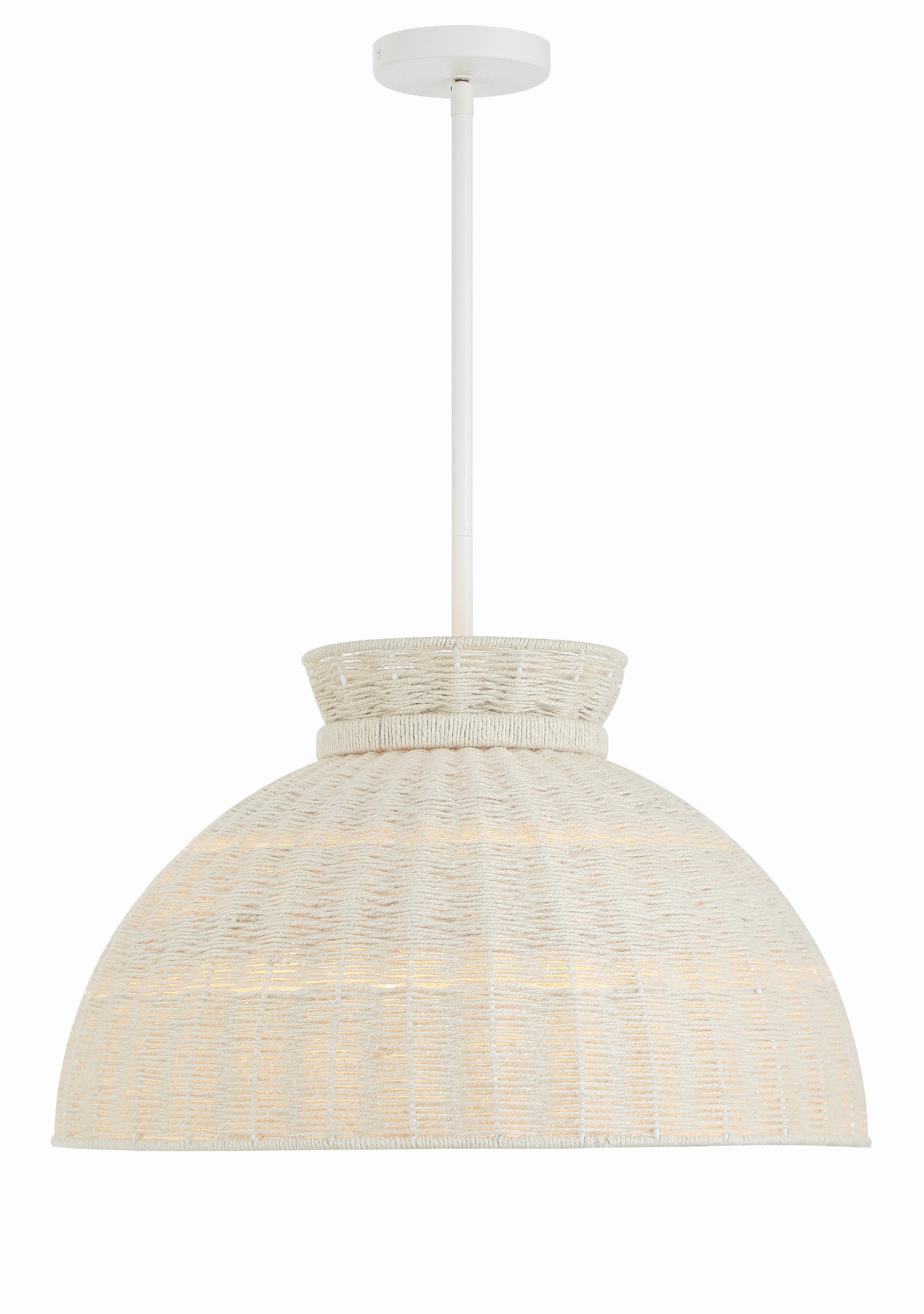 Reese 22'' Matte White Pendant