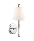 Riverdale 6'' Polished Nickel Sconce