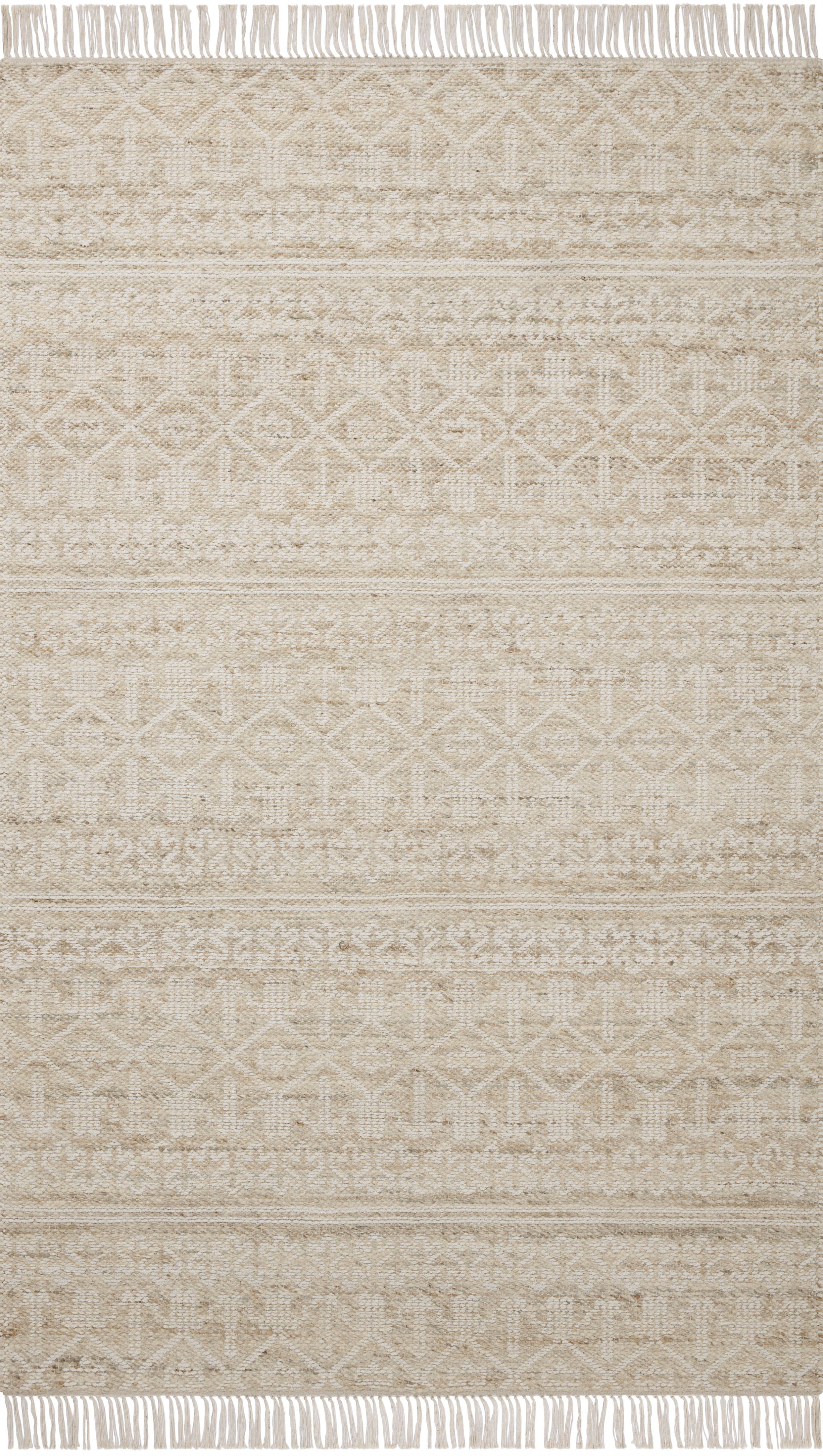Angela Rose x Loloi | Rivers Collection | Sand / Ivory | RIV-03