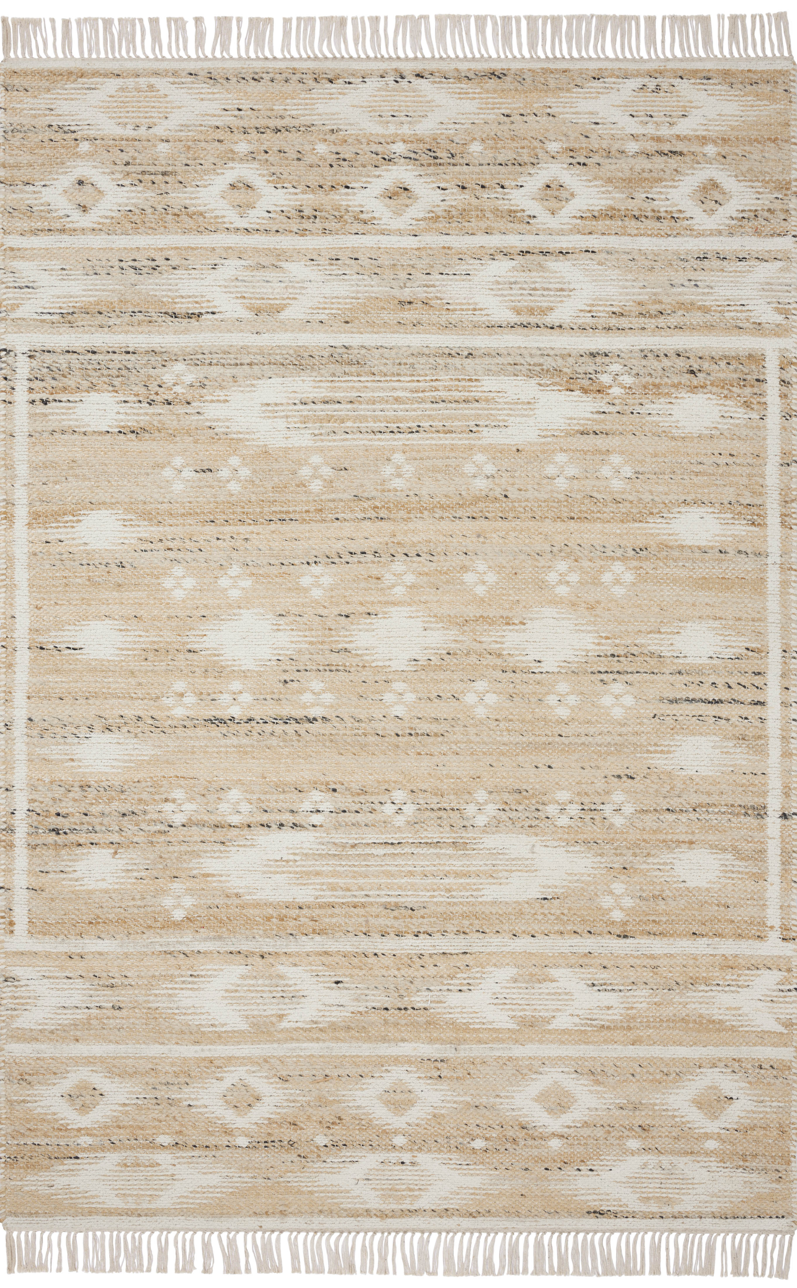 Angela Rose x Loloi | Rivers Collection | Natural / Ivory | RIV-04