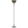 Langton 70" Torchiere Floor Lamp | Polished Nickel