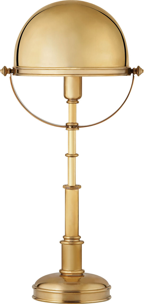 Carthage Table Lamp | Natural Brass