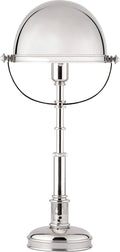 Carthage Table Lamp | Polished Nickel