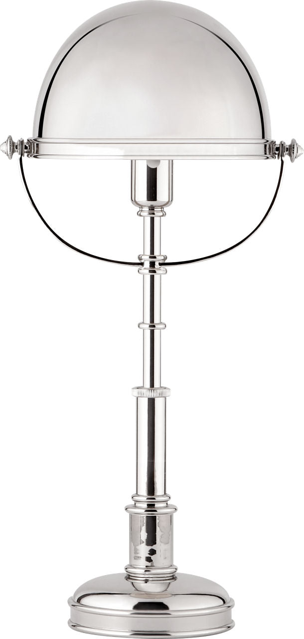 Carthage Table Lamp | Polished Nickel