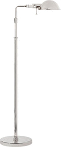 Fairfield Pharmacy Floor Lamp | Polished Nickel