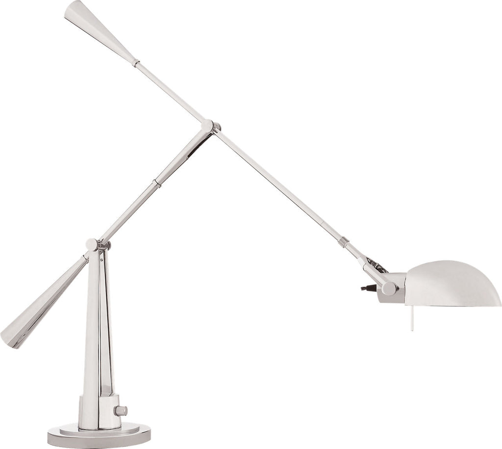 Equilibrium Table Lamp | Polished Nickel