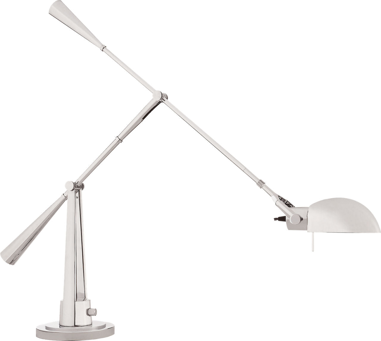 Equilibrium Table Lamp | Polished Nickel