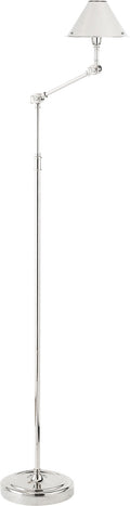 Anette Floor Lamp | Polished Nickel