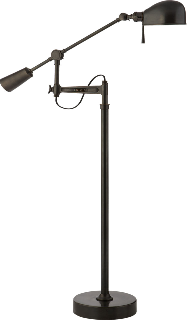 RL '67 Boom Arm Floor Lamp | Bronze