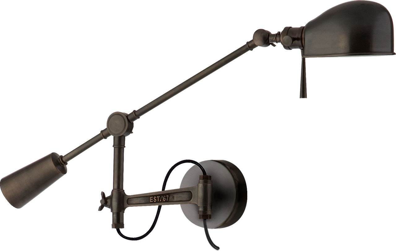 RL '67 Boom Arm Wall Lamp | Bronze