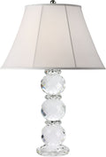 Daniela Table Lamp | Crystal | Silk Shade
