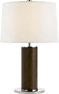 Beckford Table Lamp | Chocolate | Linen Shade