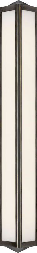 Geneva Large Sconce | Bronze | White Glass