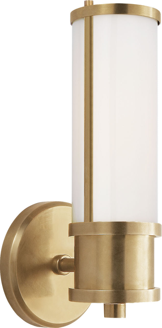 Lichfield Single Sconce | Natural Brass