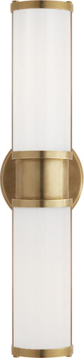 Lichfield Double Sconce | Natural Brass