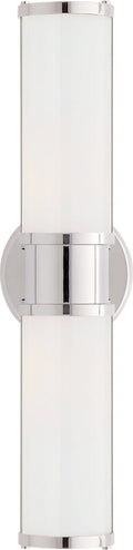 Lichfield Double Sconce | Polished Nickel