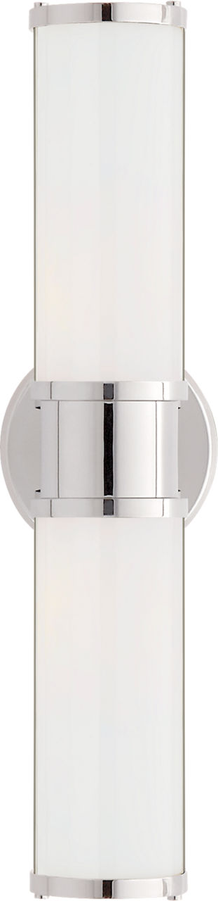 Lichfield Double Sconce | Polished Nickel