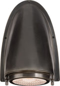 Grant Large Sconce | Bronze | Industrial Prismatic Glass