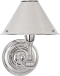 Anette Single Sconce | Polished Nickel