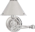 Anette Swing Arm Sconce | Polished Nickel