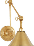 Anette Library Light | Natural Brass