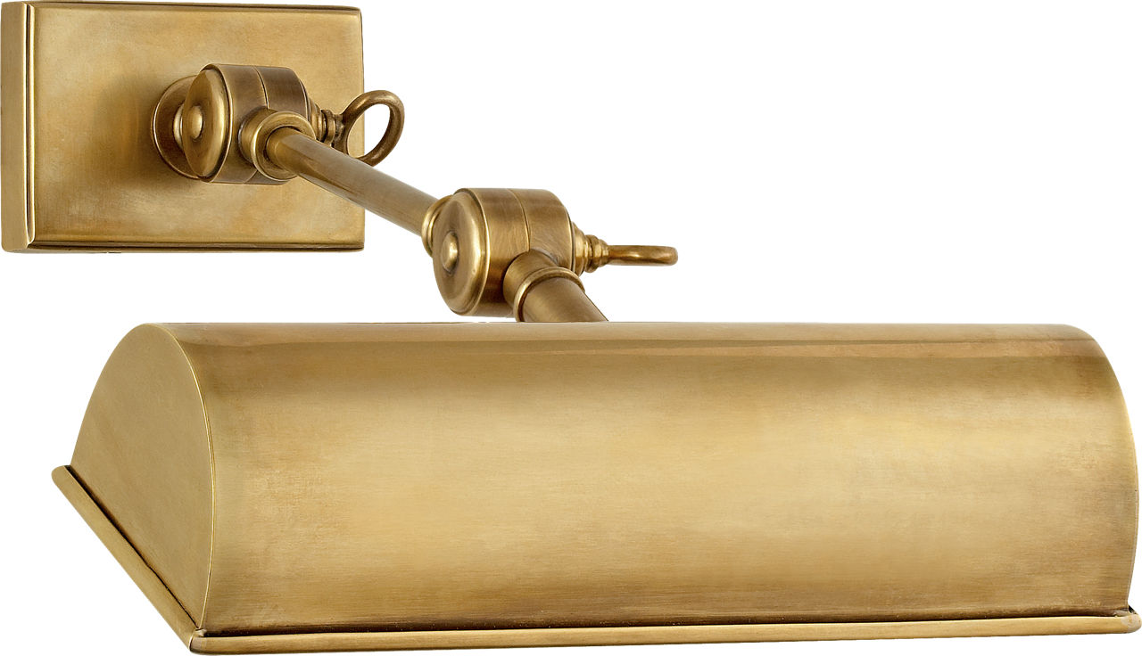 Anette 9" Picture Light | Natural Brass