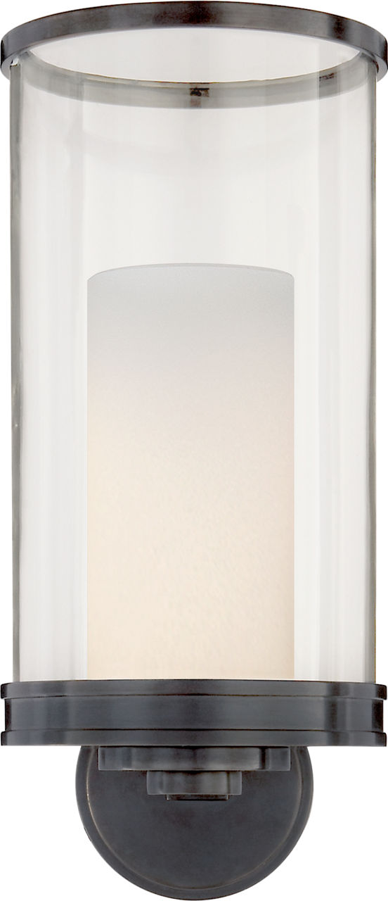 Modern Hurricane Sconce | Bronze